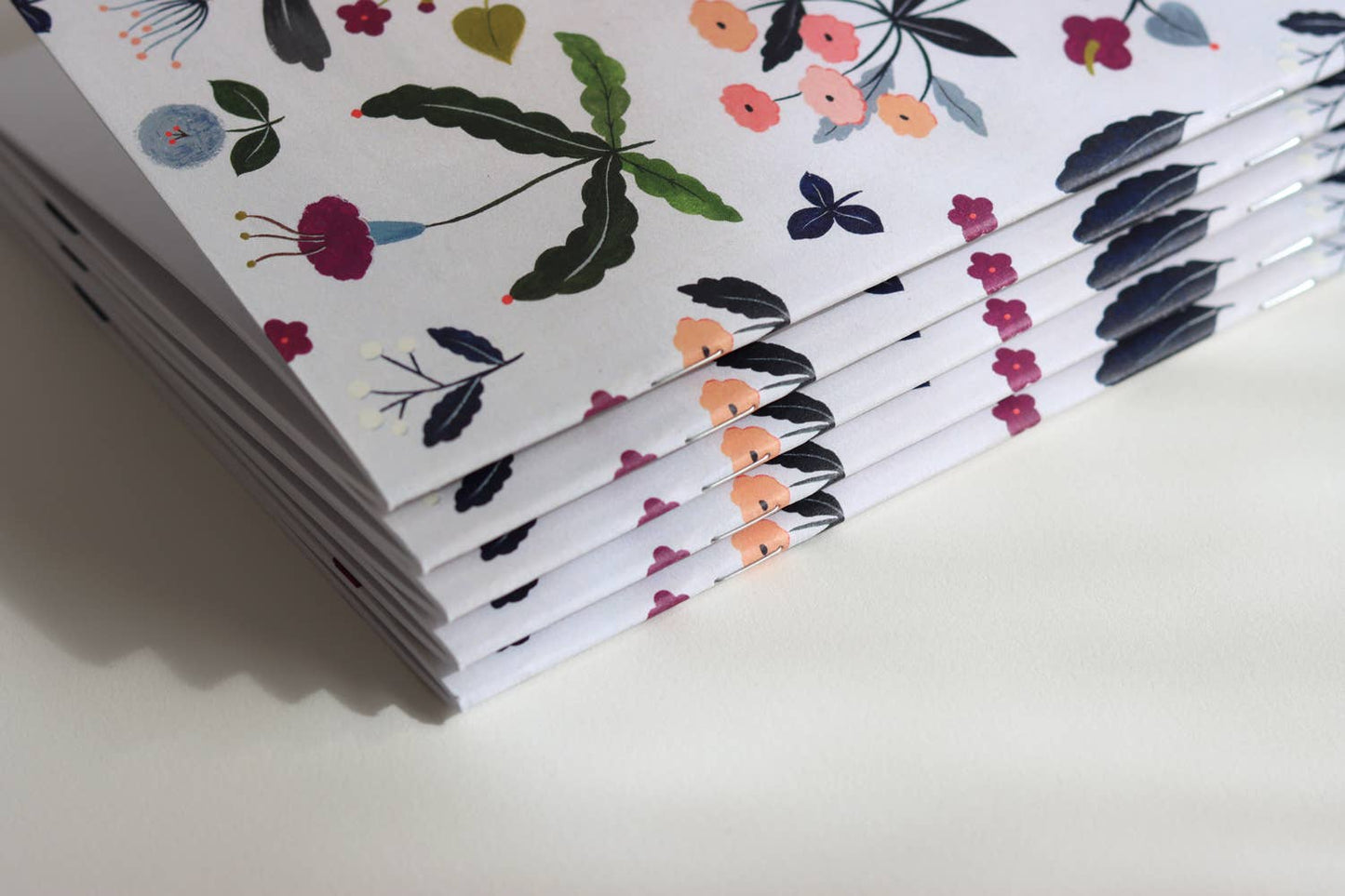 Winter Magenta journal notebook - A5 notebook