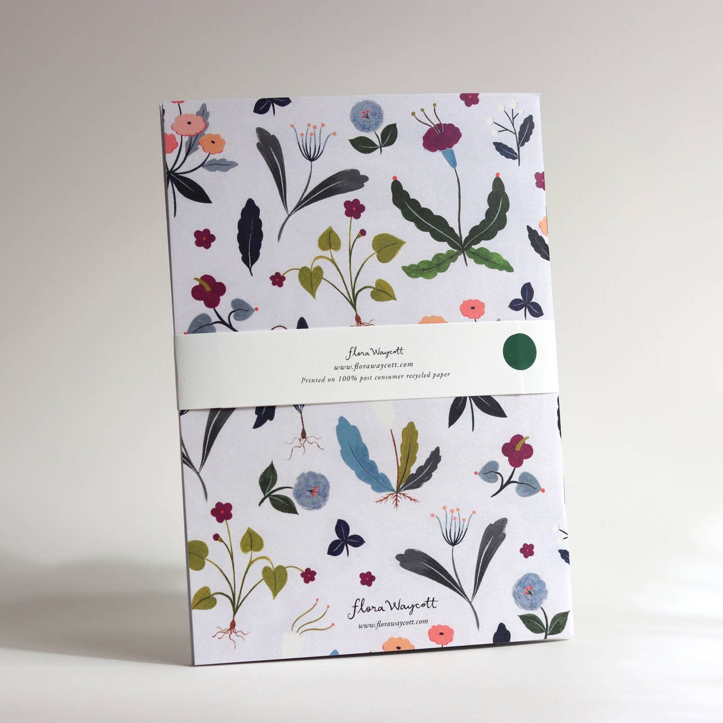 Winter Magenta journal notebook - A5 notebook