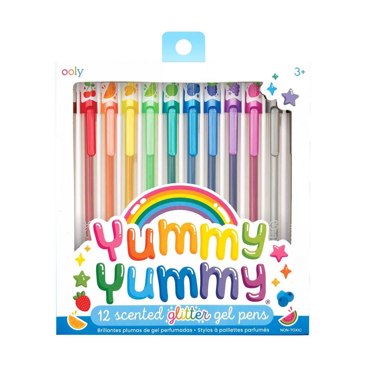 Ooly Glitter Scented Gel Pens 12 Pack Write and Craft Kids