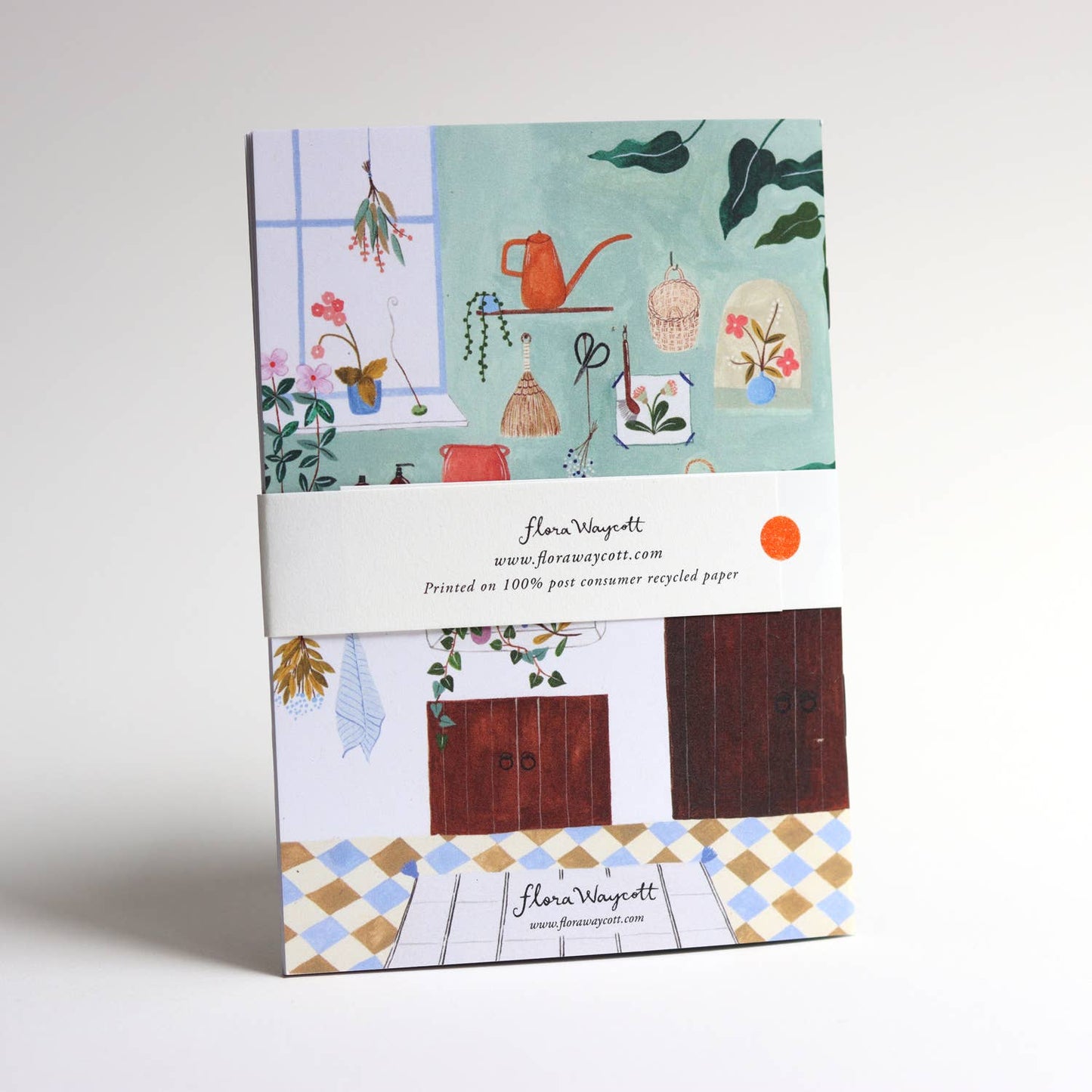 Garden Room pocket notebook - A6 notebook