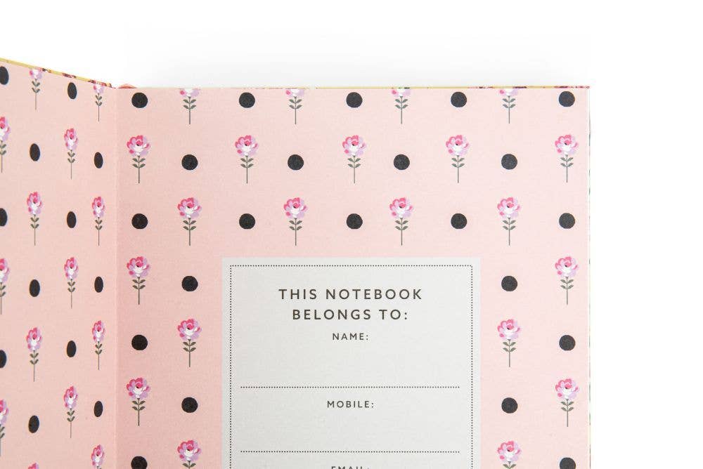 A5 Soft Cloth Cover Notebook-Dogs in the Park