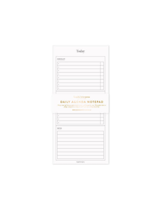 Daily Agenda Fridge Notepad